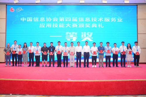 第二屆信息技術服務產業發展論壇暨中國信息協會第四屆信息技術服務業應用技能大賽頒獎典禮在京隆重召開
